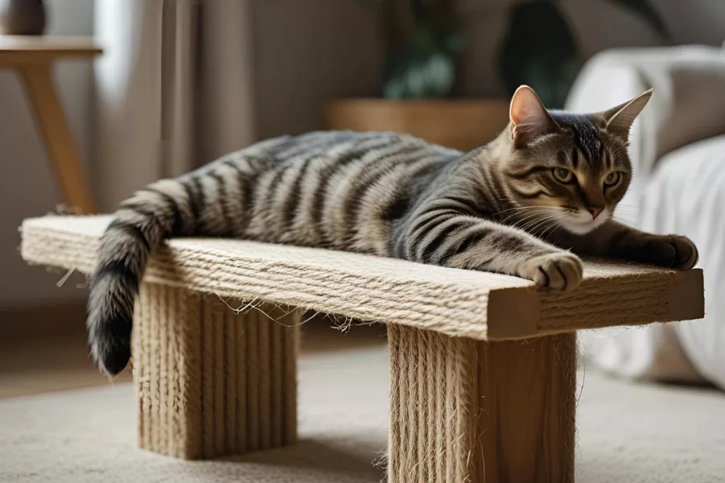 Rascador casero fácil en 4 pasos para tu gato